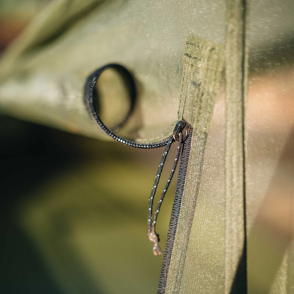 Zip on Alton Goods Ultralight Bug Net Tent
