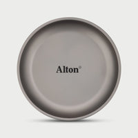 Top down view of Alton Goods Ultralight Titanium Plate