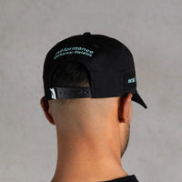 Back of Anthem Icon Cap in Black