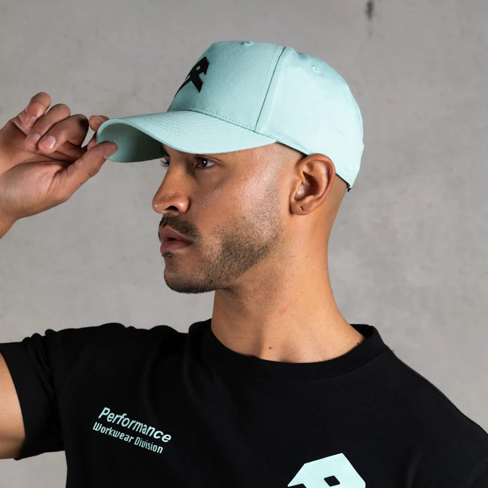 Front of Anthem Icon Cap in Glacier