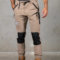 Front of Anthem Mens Triumph Pants in Khaki