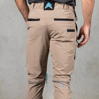 Back of Anthem Mens Triumph Pants in Khaki