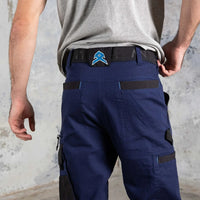 Back of Anthem Mens Victory Pants in Navy
