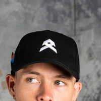 Front of Anthem Carpenter A Frame Baseball Hat in Black
