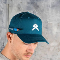 Front of Anthem Carpenter A Frame Baseball Hat in Blue