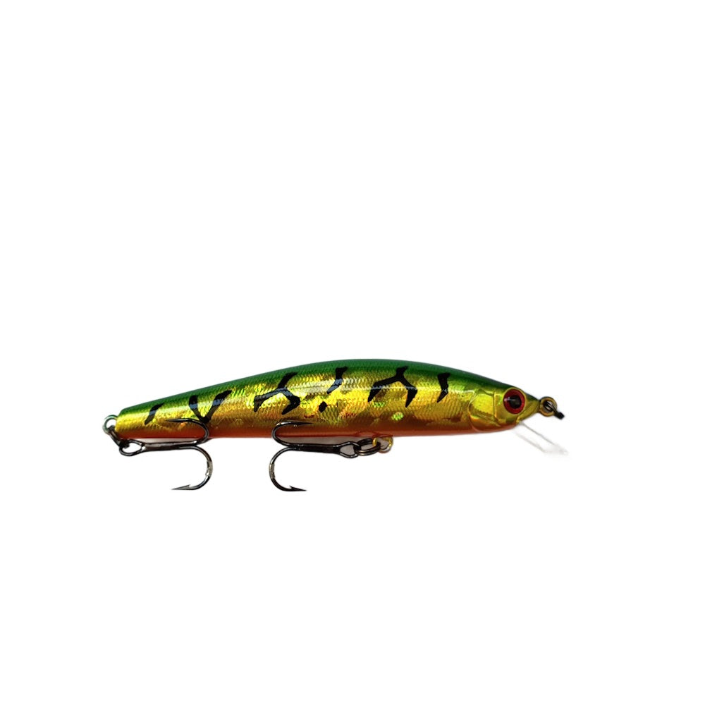 Atomic Hardz Jerk Minnow 65 Trout Lure in Crash Tiger