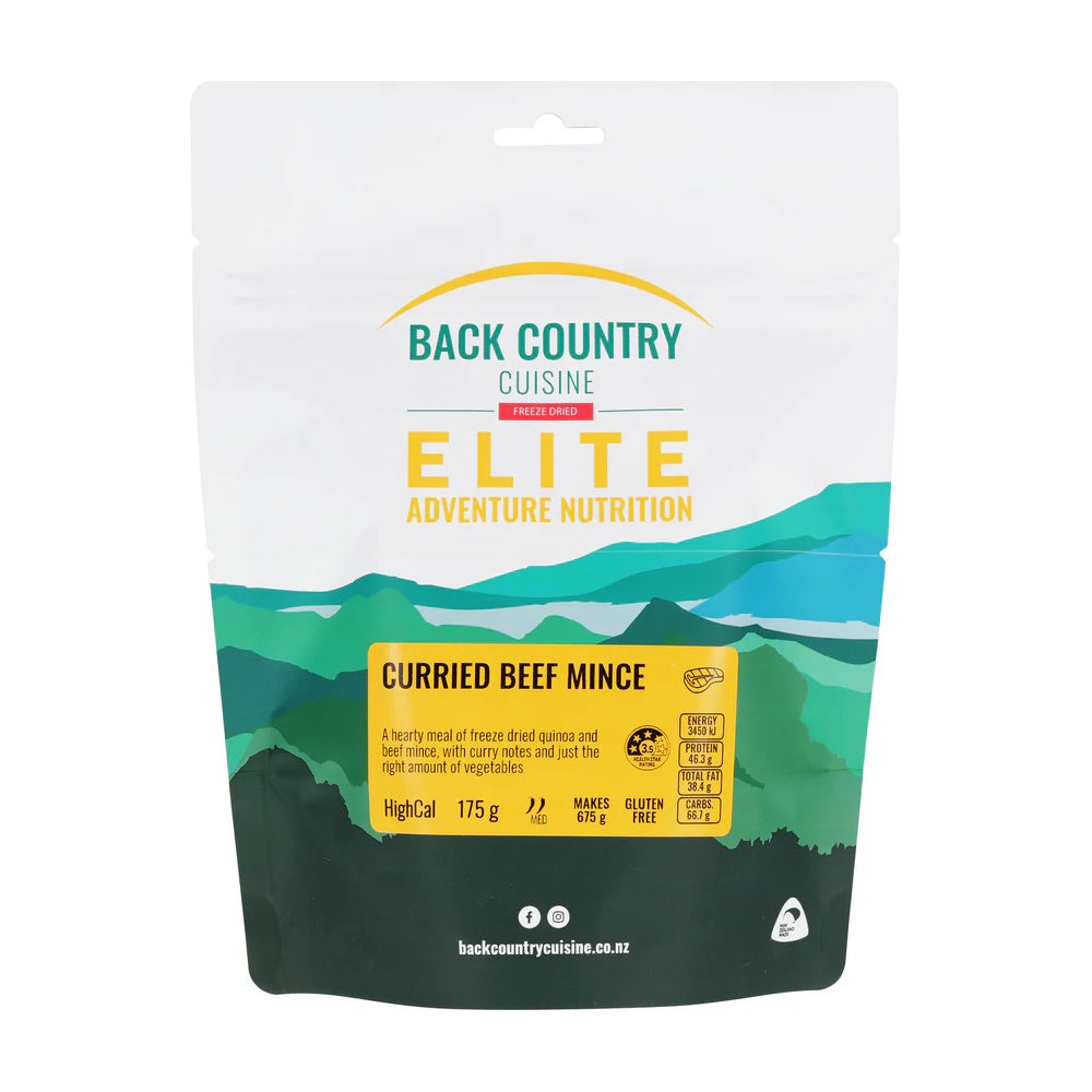 Back Country Elite Curried Beef Mince Packet