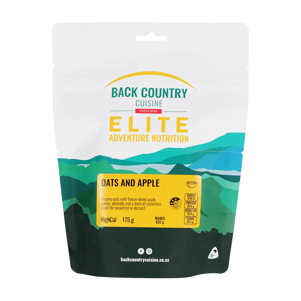Back Country Elite Oats and Apple Packet