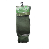 Bamboo Textiles Extra Thick Socks Khaki