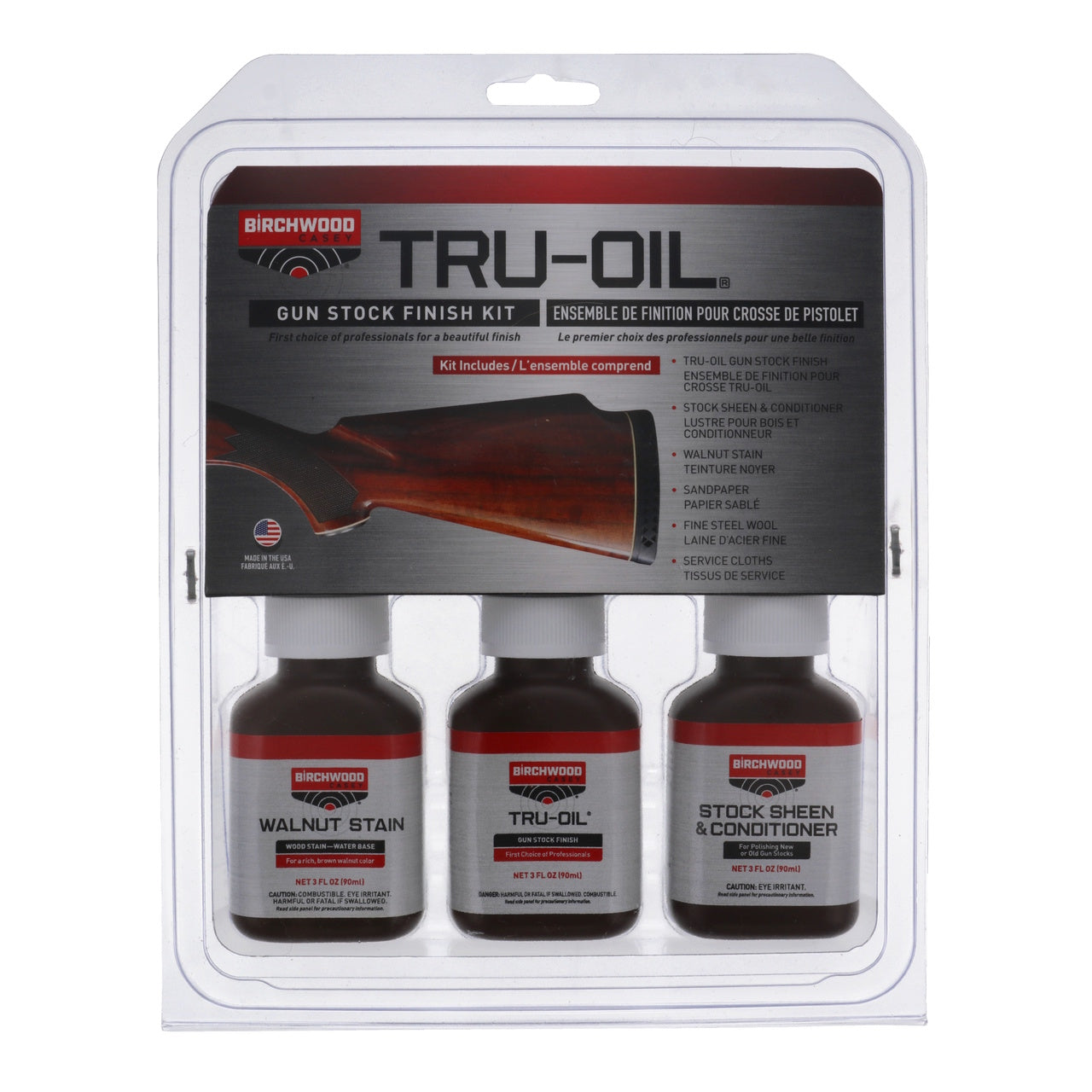 Birchwood Casey Tru-Oil Stock Finishing Kit