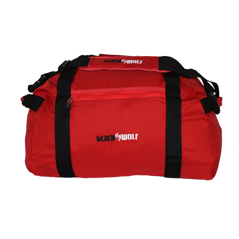 BlackWolf Dufflepack 70L Duffle Bag in True Red