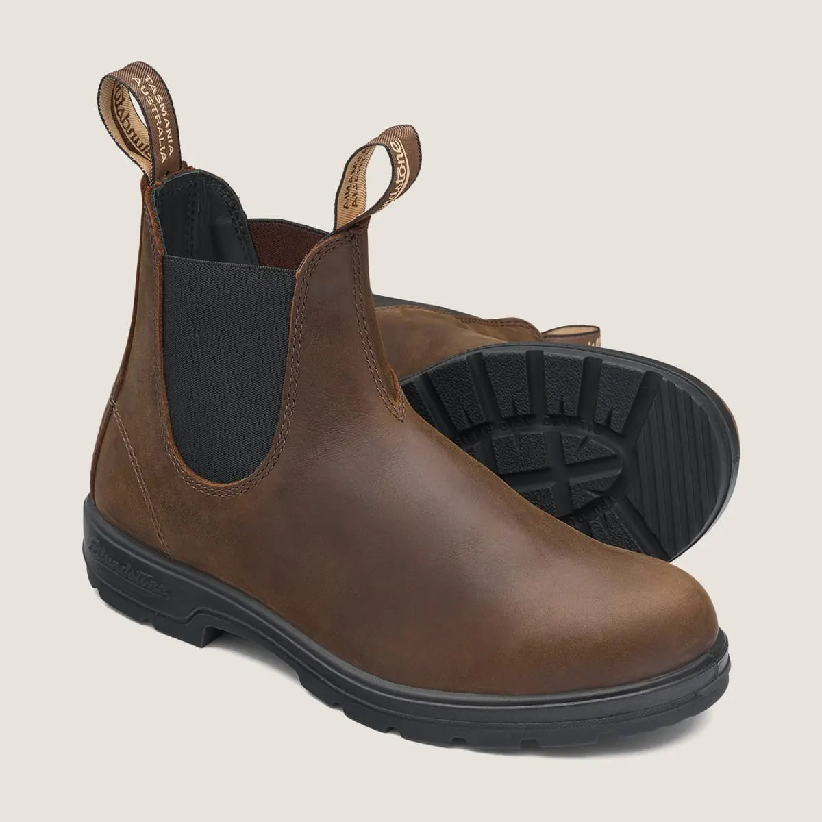 Blundstone 1609 Chelsea Dress Boots in Antique Brown