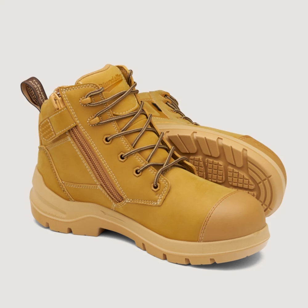 Pair of Blundstone 7599 DuraFit 150mm Zip Side Safety Boots