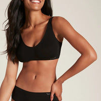 Boody Shaper Crop Bra in Black