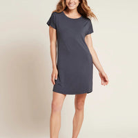 Front of Boody Goodnight Night Dress in Storm