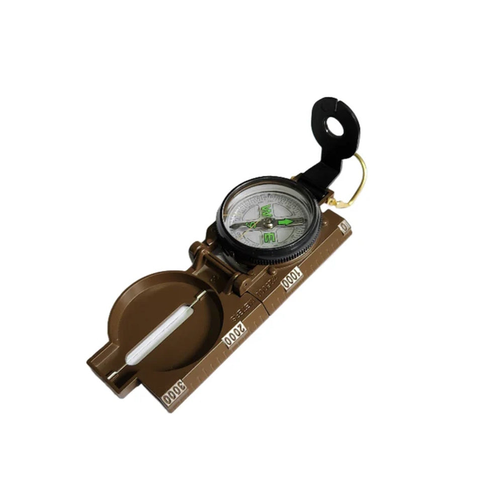 Bush Tracks Metal Army Style Compass