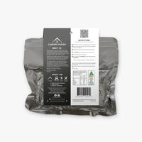 Back view of Campers Pantry Cauliflower And Pea Dahl Expedition packet