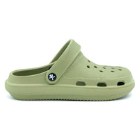 Clogees Womens Softy Clog in Khaki