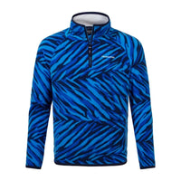 Craghoppers Kids Gabriel Half Zip Fleece Top in Falls Blue