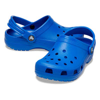 Pair of blue kids Crocs clogs