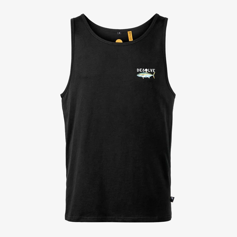 Desolve Mens Born to Battle Kingfish Singlet