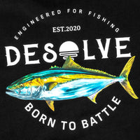 Desolve Mens Born to Battle Kingfish Singlet