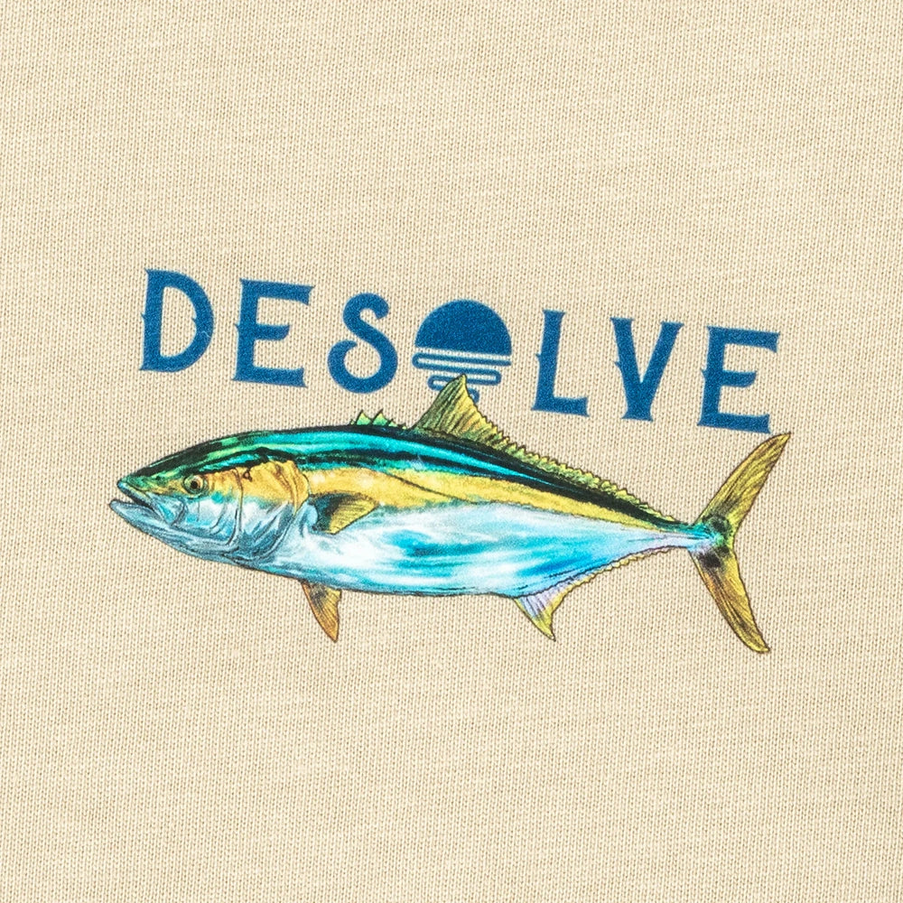 Desolve Mens Born to Battle Kingfish Tee