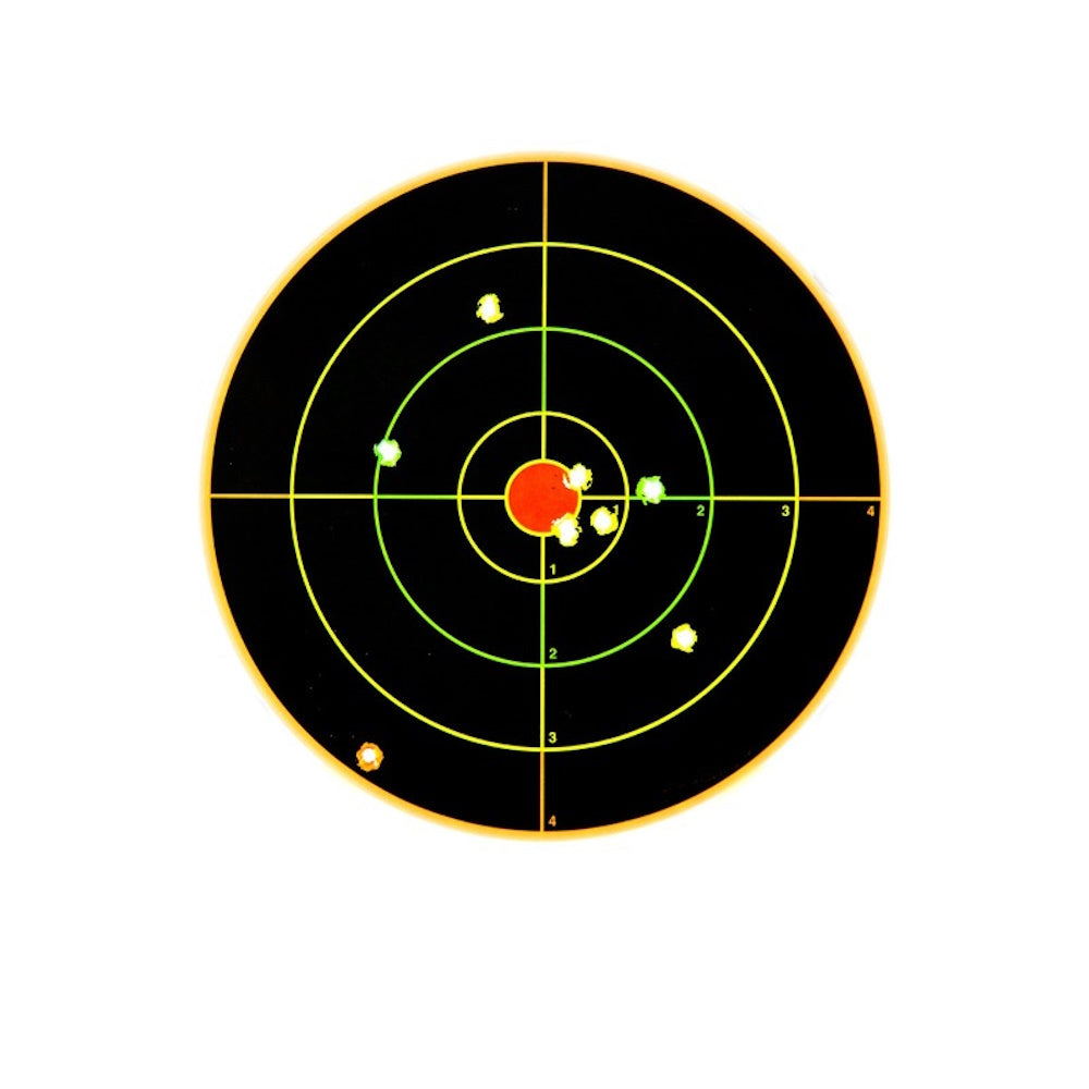 Eagleye 10 Inch Adhesive Target Demo Shots