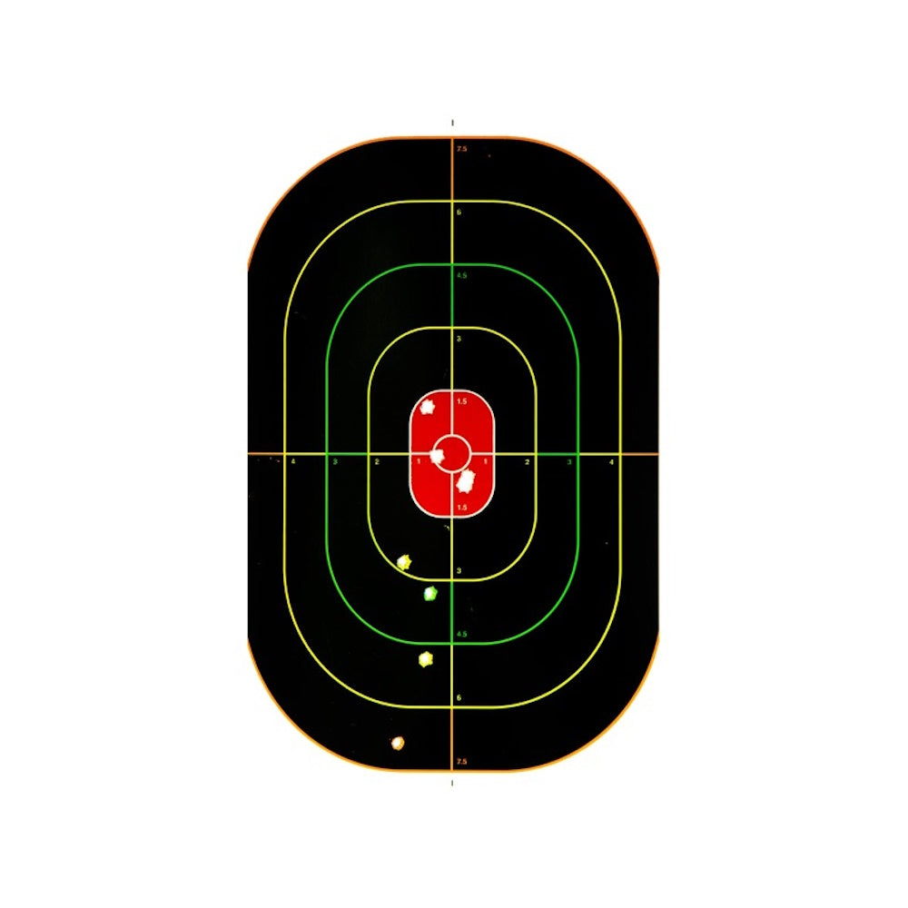 Eagleye 16 Inch Heavy Card Target Demo Shots