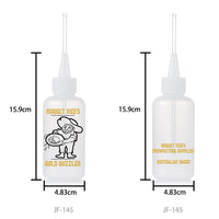 Measurements of Nugget Neds Gold Guzzler 120ml Sniffer Bottle