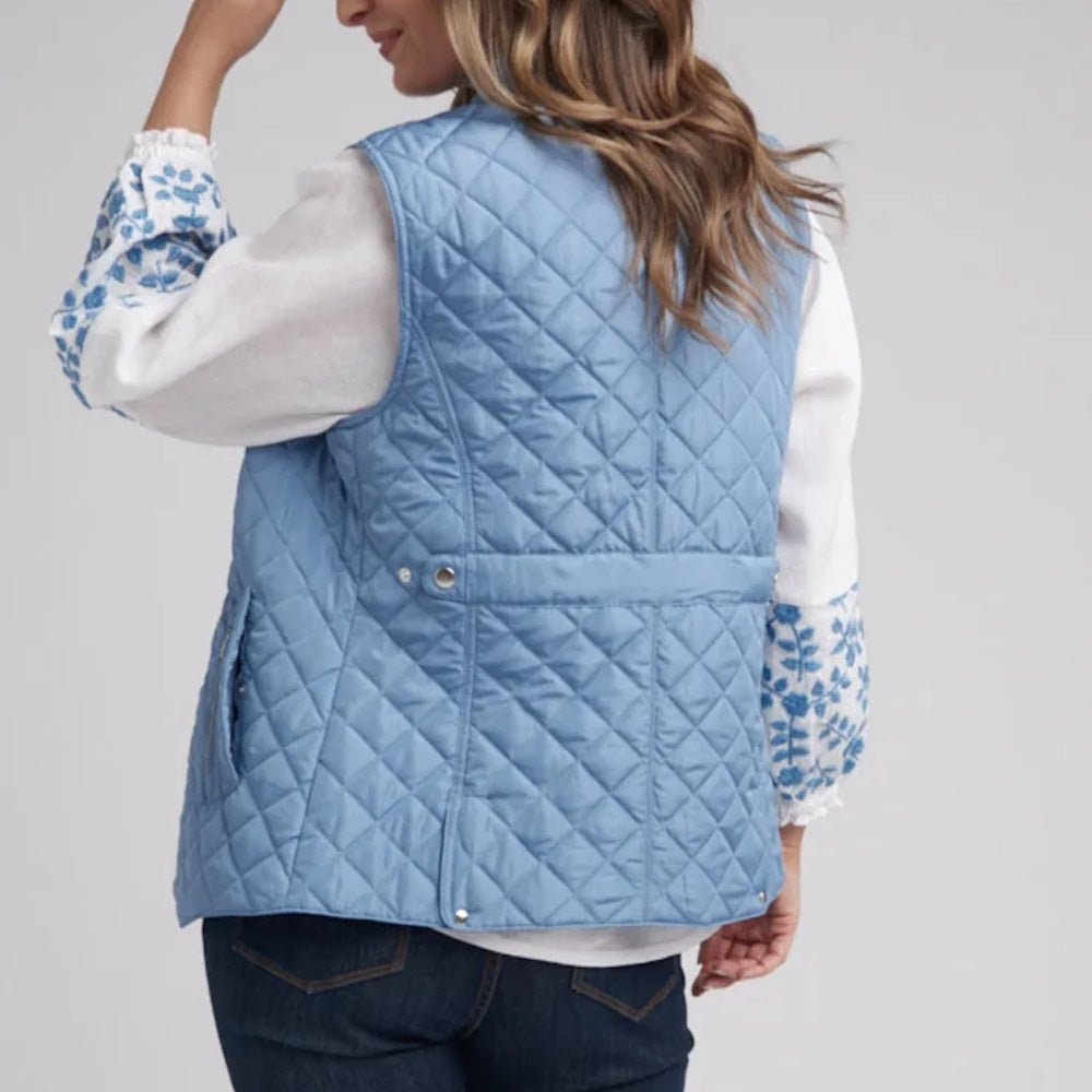 Back of Goondiwindi Original Quilted Vest