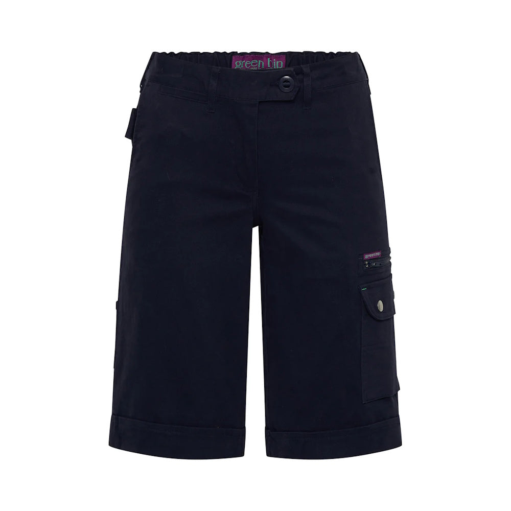 Green Hip Womens Give Cargo Shorts