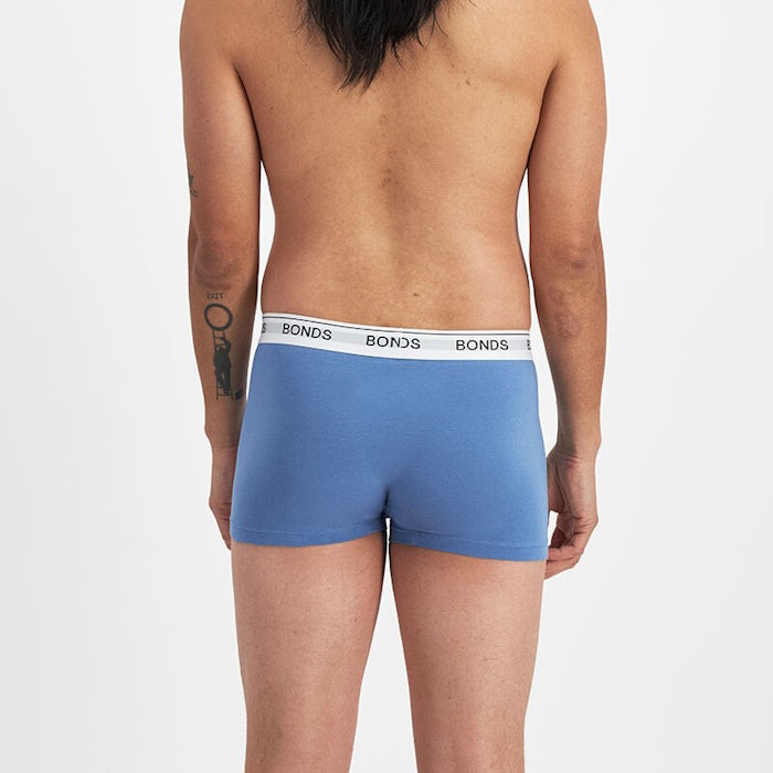 Back of Bonds Mens MZVJ Guyfront Trunk in Sky