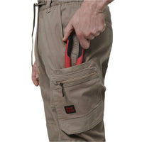 Tool in pocket of Hard Yakka Toughmaxx Pants