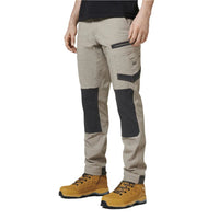 Front view of Hard Yakka Mens Comfort Fit Raptor Pants in Khaki