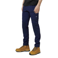 Front view of Hard Yakka Mens Comfort Fit Raptor Pants in Navy