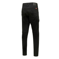 Back view of Hard Yakka Slim Fit Dyneema Tough Denim Jeans in Black