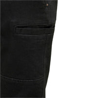 Close up of Hard Yakka Slim Fit Dyneema Tough Denim Jeans in Black