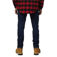 Back view of Hard Yakka Slim Fit Dyneema Tough Denim Jeans in Indigo