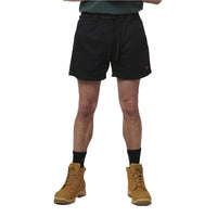 Front view of Hard Yakka Toughmaxx Short Shorts in Black