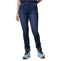 Front view of Hard Yakka Womens Jeggings in Indigo