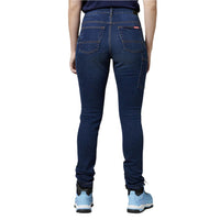 Back view of Hard Yakka Womens Jeggings in Indigo