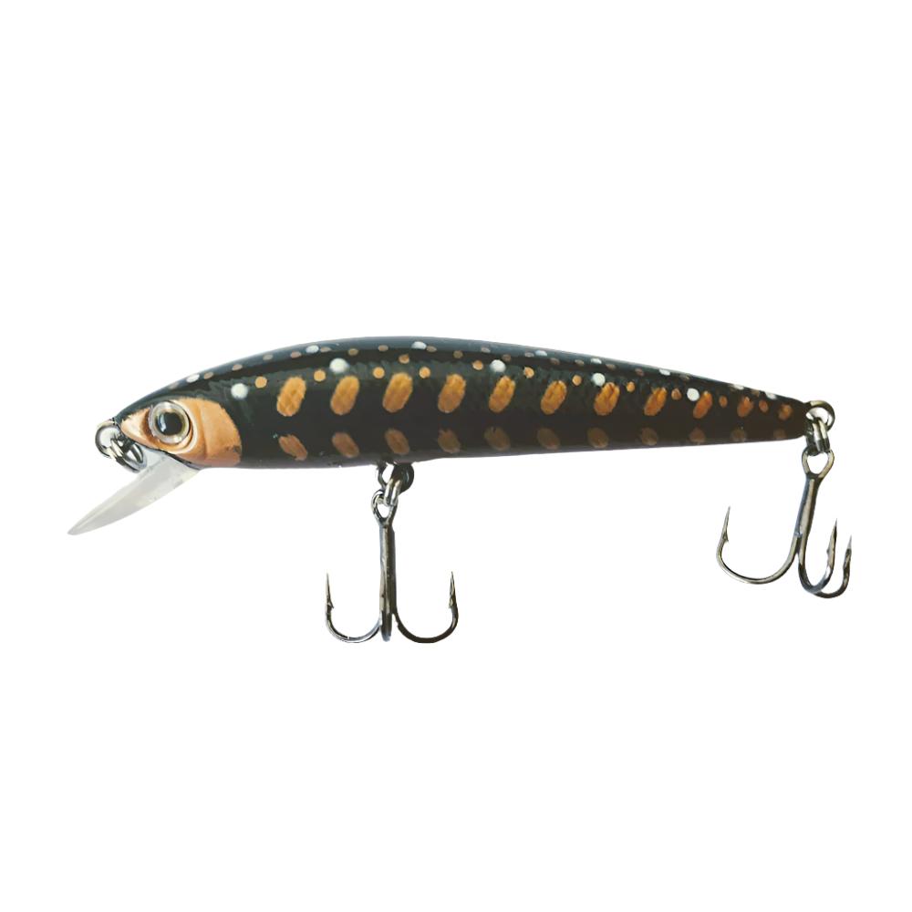 black widow fishing lures Hawk Sniper Minnow 60mm Lure (Suspend 1M) Black Widow – Allgoods