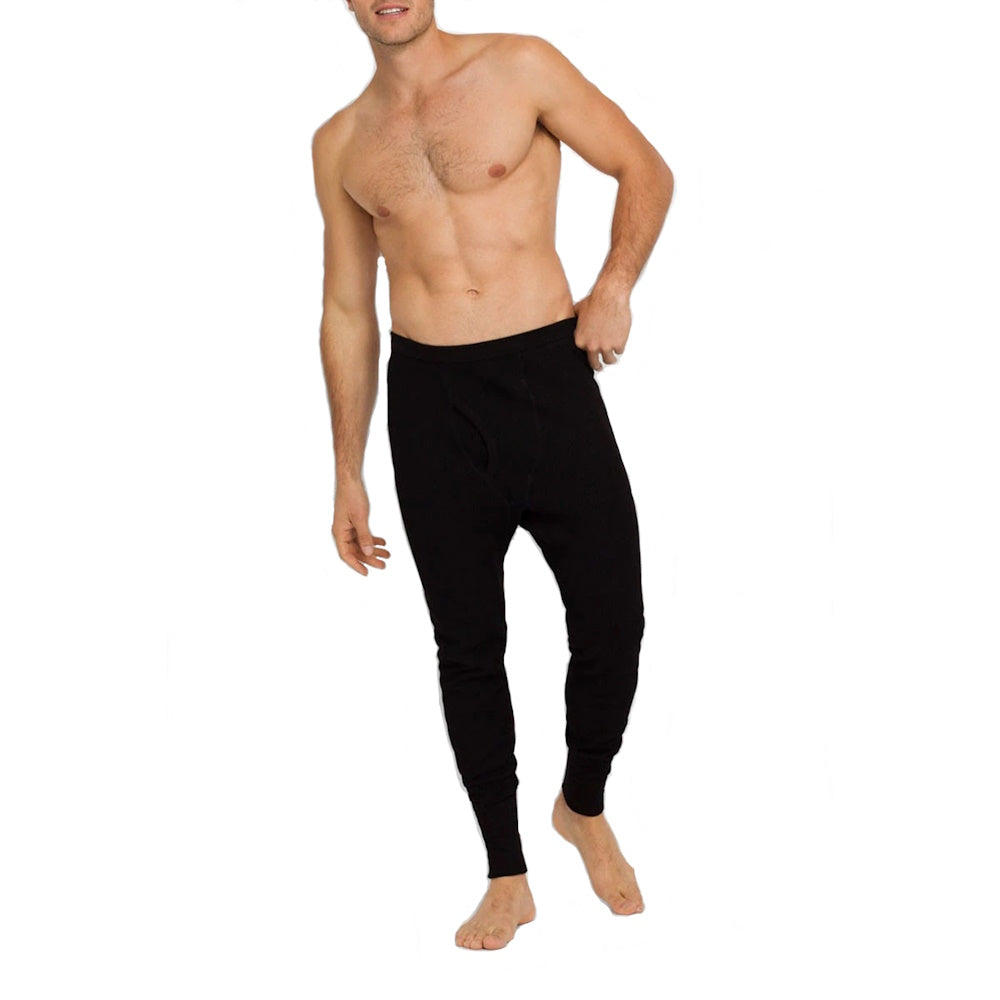 Holeproof Aircel Thermal Long Johns in Black