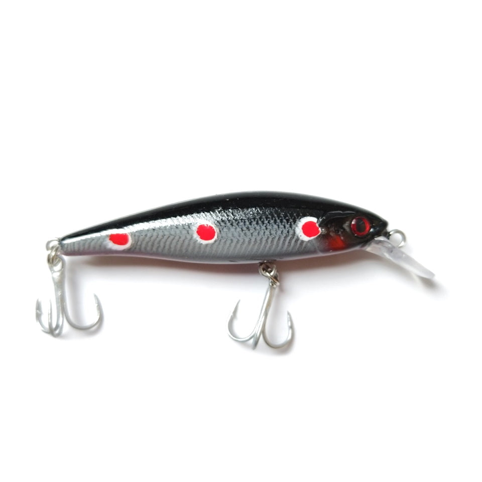 Hueys Black Spotted Dog Lure