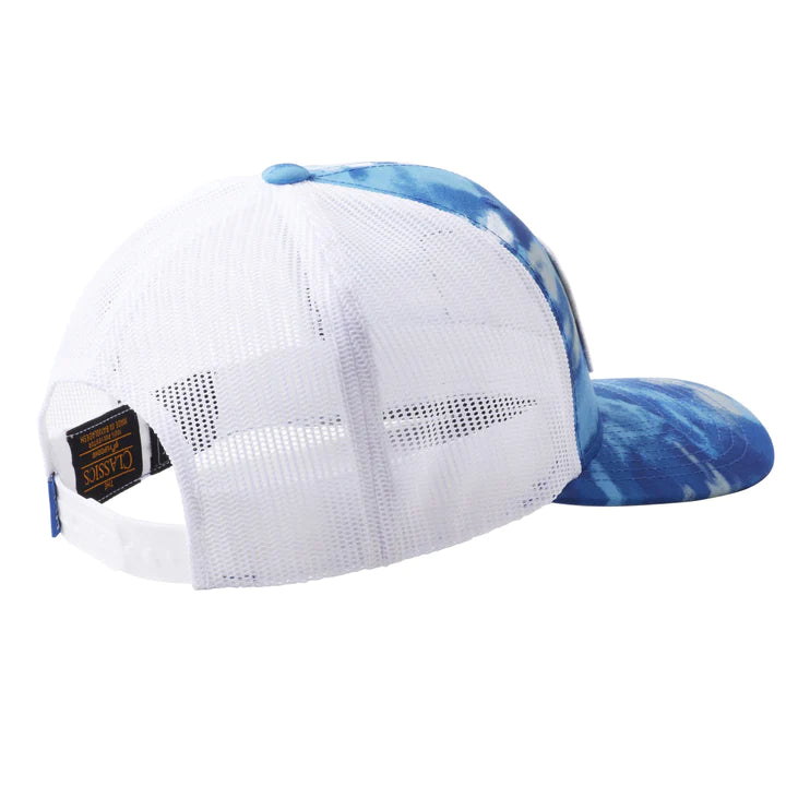 Back of Huk Edisto Trucker Cap Sargasso Sea