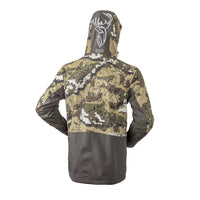 Back of Hunters Element Legacy Jacket in Desolve Veil