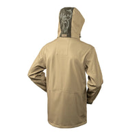 Back of Hunters Element Legacy Jacket in Tussock