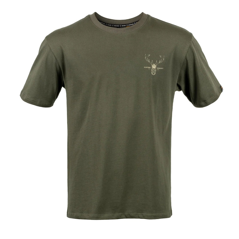 Hunters Element Mens Alpha Stag Tee