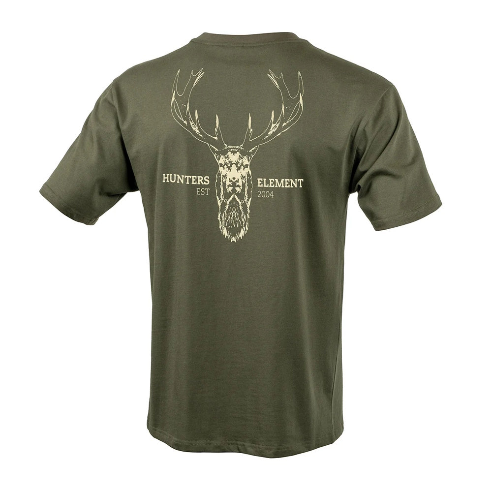 Hunters Element Mens Alpha Stag Tee